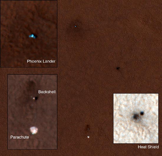 Phoenix landing site